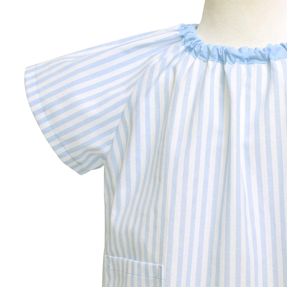 スモック　サイズ130 トリコロールドット×ミルクティー Amazon.co.jp: COLORFUL CANDY STYLE 半袖スモック120-130